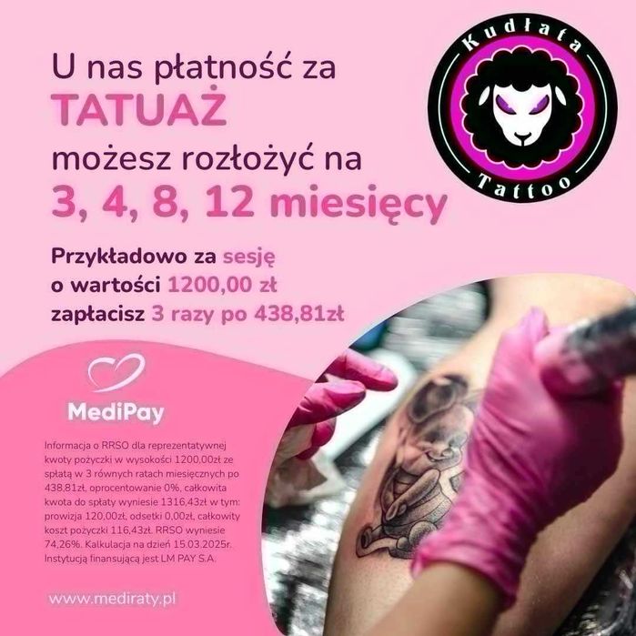 Tattoo/Tatuaż Katowice Śródmieście/Absolwentka ASP