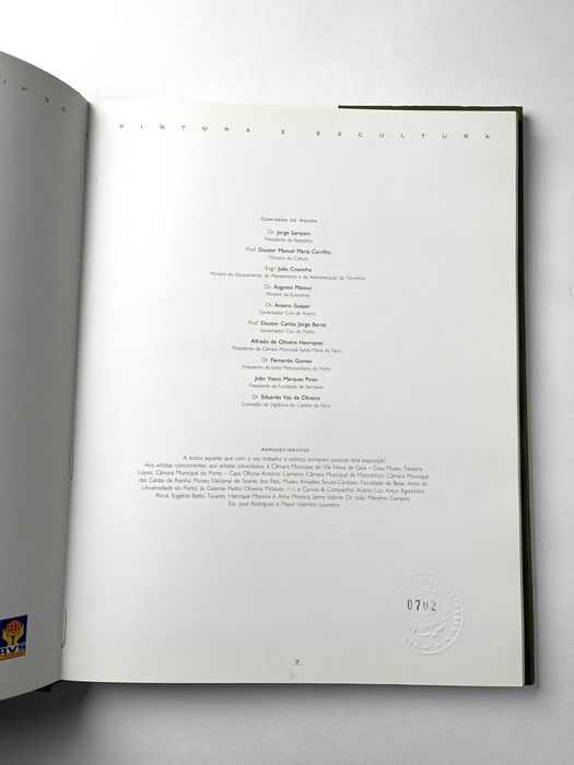 II Bienal de Arte AIP 1996 Pintura e Escultura Publicação