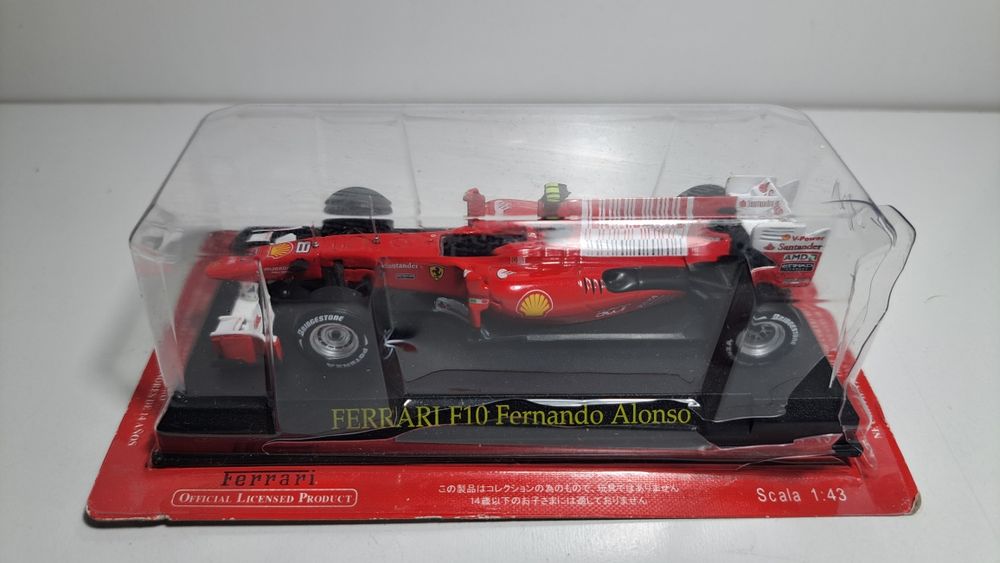 Ferrari F10 Fernando Alonso 1:43