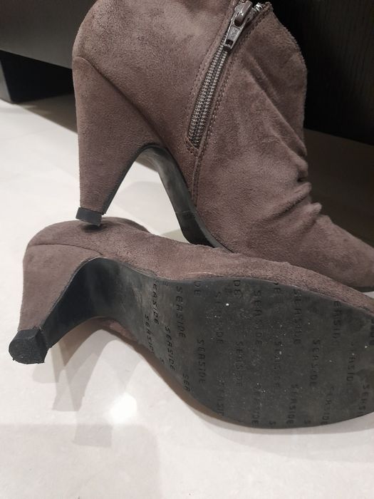 Botas Camurça Castanha Clara [35]