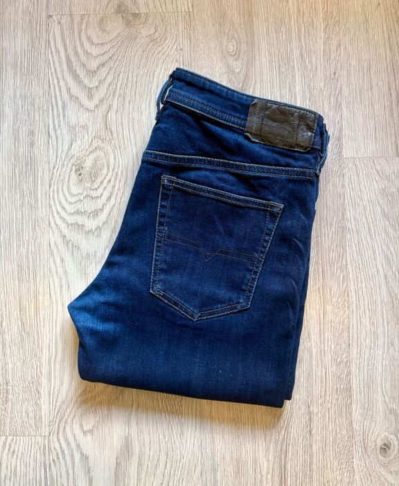 Jeansy Diesel M Slim Dark Indigo Stan Idealny