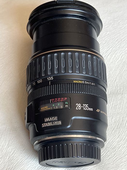 Canon 28-135 mm image stabilizer ultrasonic