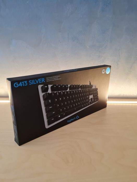 Teclado LOGITECH G413 silver ROMER-G