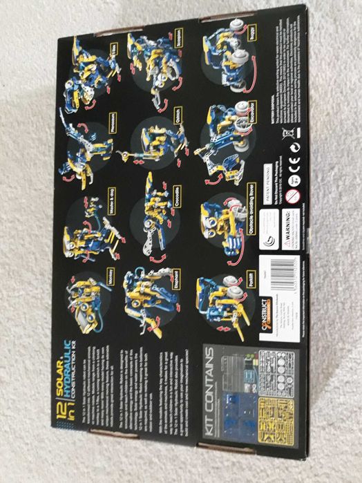 Zestaw  konstrukcyjny Solar Hydraulic 12w1 230 elementów