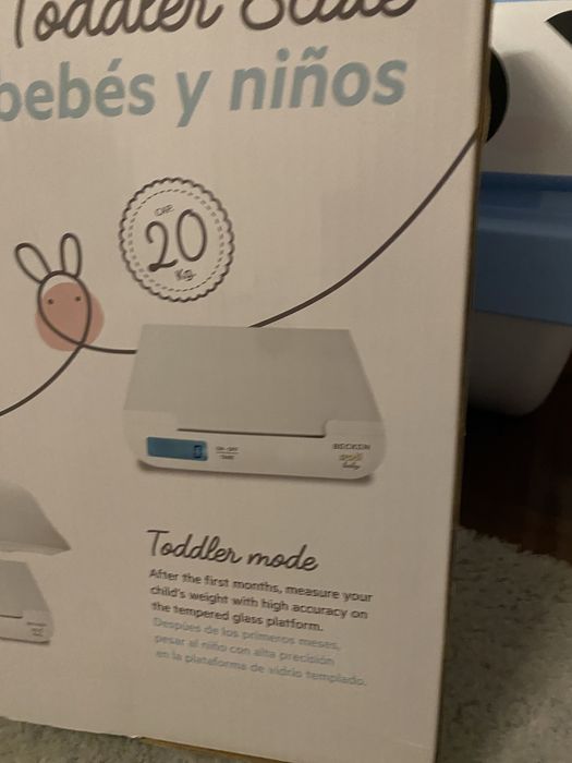 Balança digital de bebé Beby BCS-2973 | Até 20kg