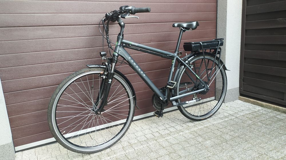 Rower Elektryczny Trekkingowy ZUNDAPP Z 802 Crossowy męski koła 28