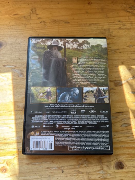 Film Hobbit na DVD