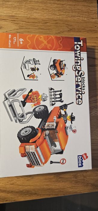 Nowe klocki pomoc drogowa 6+ 171elementow