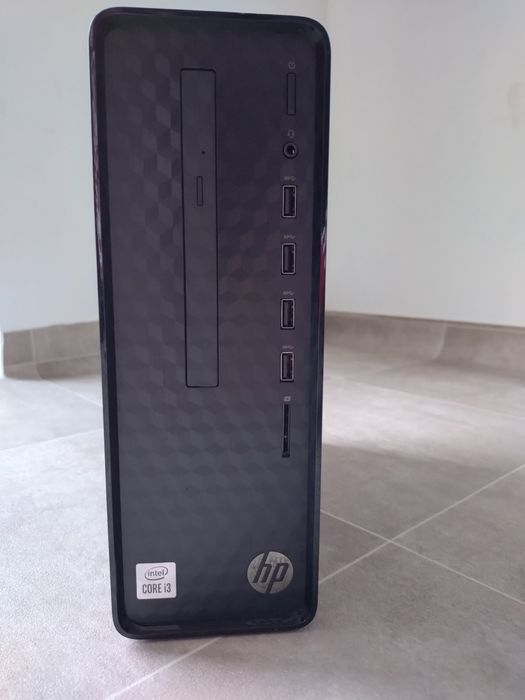 PC HP Slim Desktop i3-10100 RAM 8 GB DDR4 256 SSD WiFi Bluetooth USB 3