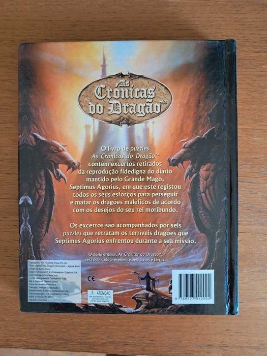Livro de Puzzles Crónicas do Dragão
