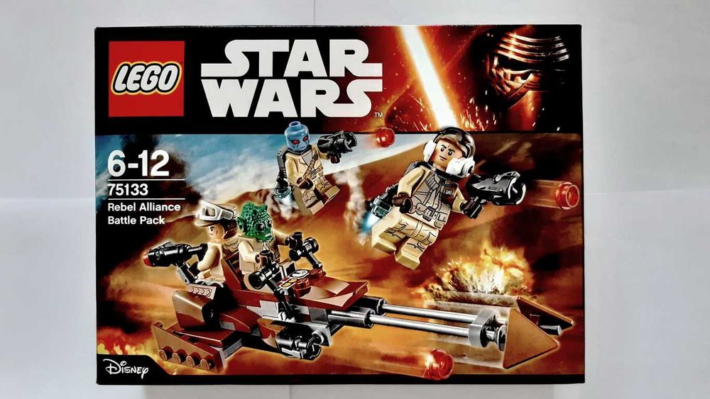 Lego Star Wars Battlefront 75133 Rebel Alliance Battle Pack selado