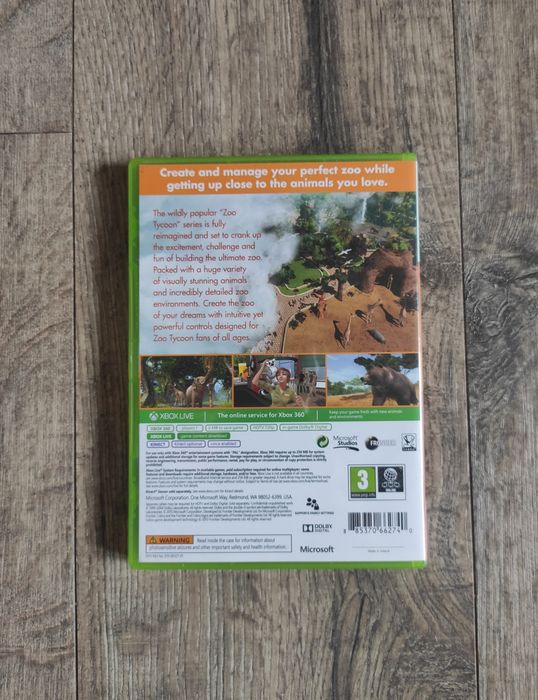 Gra Xbox 360 Zoo Tycoon Stan BDB Wysyłka OLX GWARANCJA