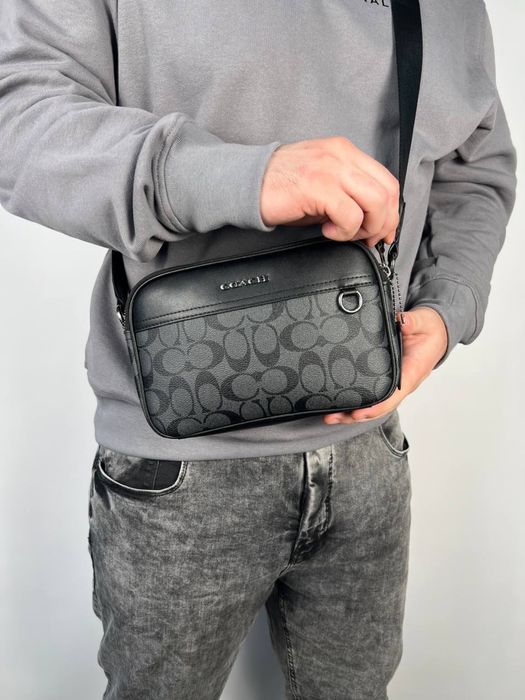 Мужская сумка Коач/Чоловіча сумка Coach