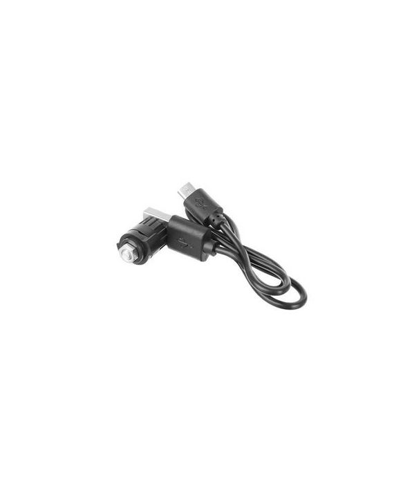 Lampka Rowerowa LED Przód +Tył Licznik Dzwonek 4w1 Wodoodporna