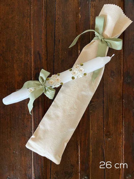Baptism Candle with Customized Bag Gift64552037803395121