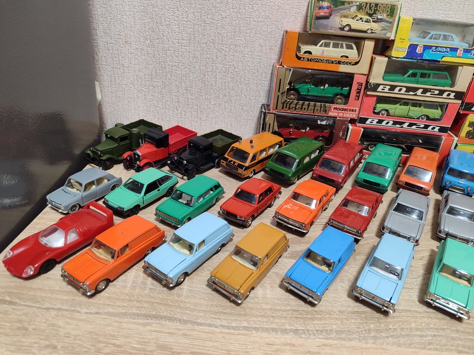 Модели 1:43 ссср машинки
