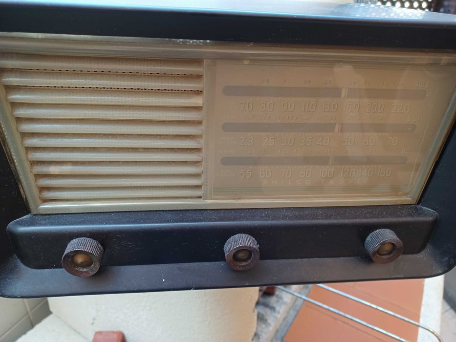 Radio PHILCO Philadelphia de 1948.