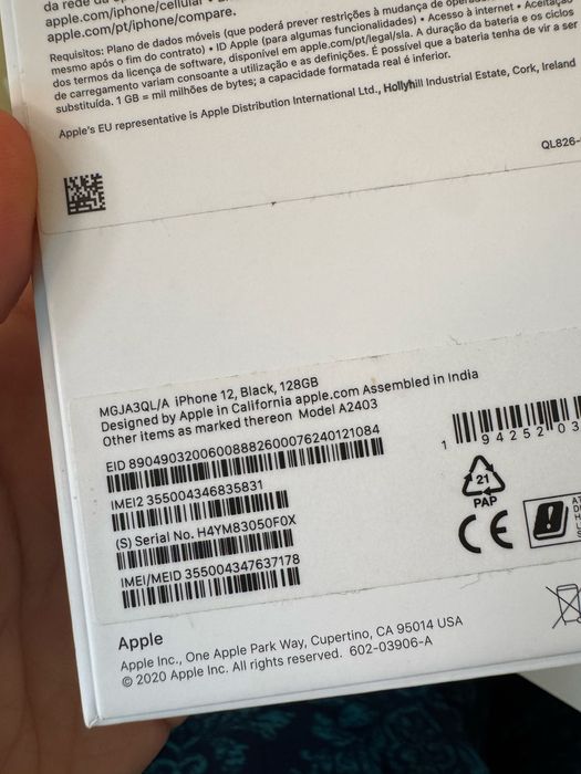 Iphone 12 Black 128GB