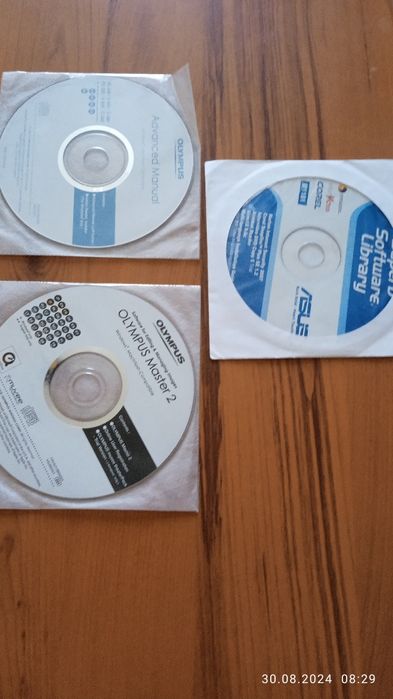 Диски- Asus , OLYMPUS .