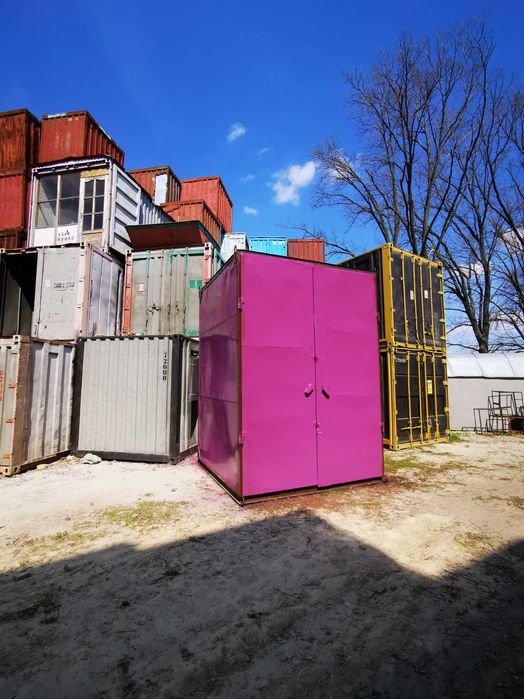 Контейнер морской специальный (размер 2,5х2,5х4 м) Доставка по Украине