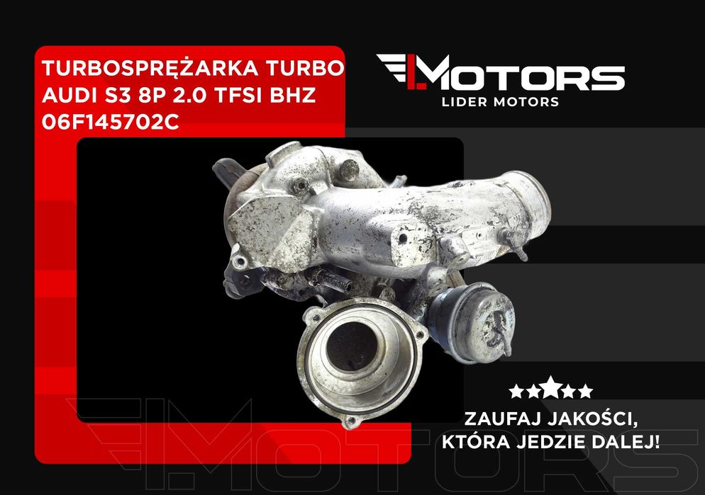 Audi A3 S3 8P 2.0TFSI CDL Turbo Turbina Turbosprężarka 06F145702C