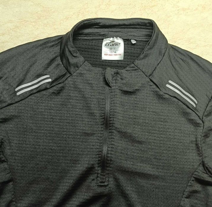 Велокофта утеплена, джерсі, спортивна  фліска Crane 12/14