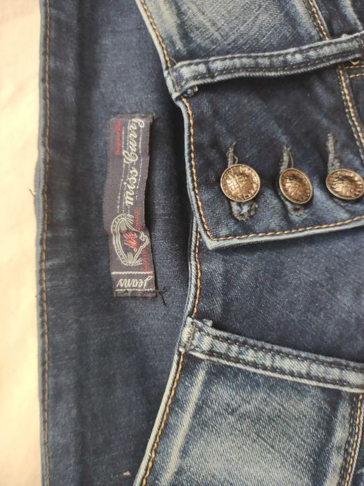 Zestaw paka 4 par spodni spodenek jeansowych dżinsowych rozmiary XS S