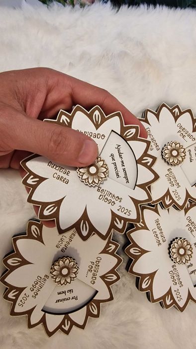 Lembrança personalizada para professora e auxiliar