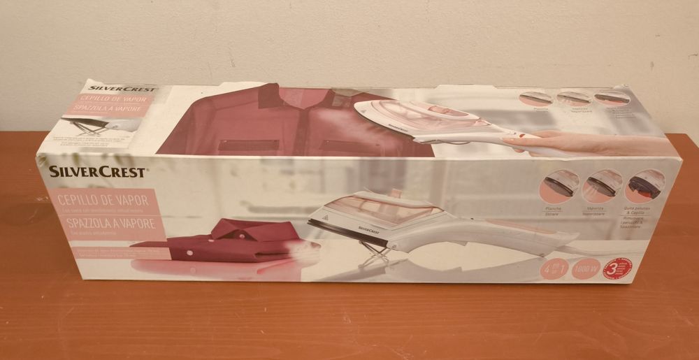 Escova a vapor 4 em 1