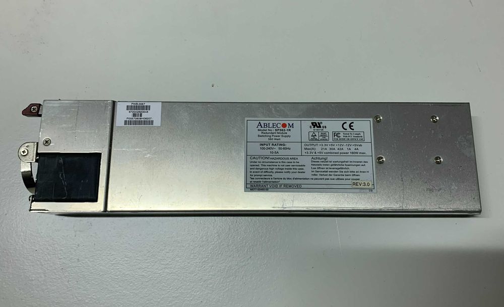 Fonte de alimentação 12v 42 Amp