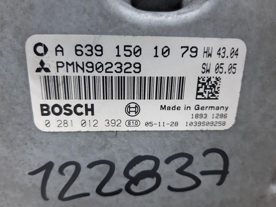 CENTRALINA MOTOR UCE SMART FORFOUR 2006 -A6391501079