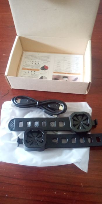 Pack luzes led bicicleta