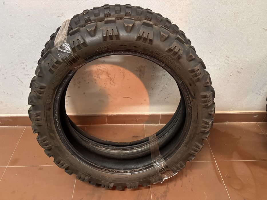 Pneus Moto Michelin anakee wild e Mitas E-09 90/90-21 150/70-18