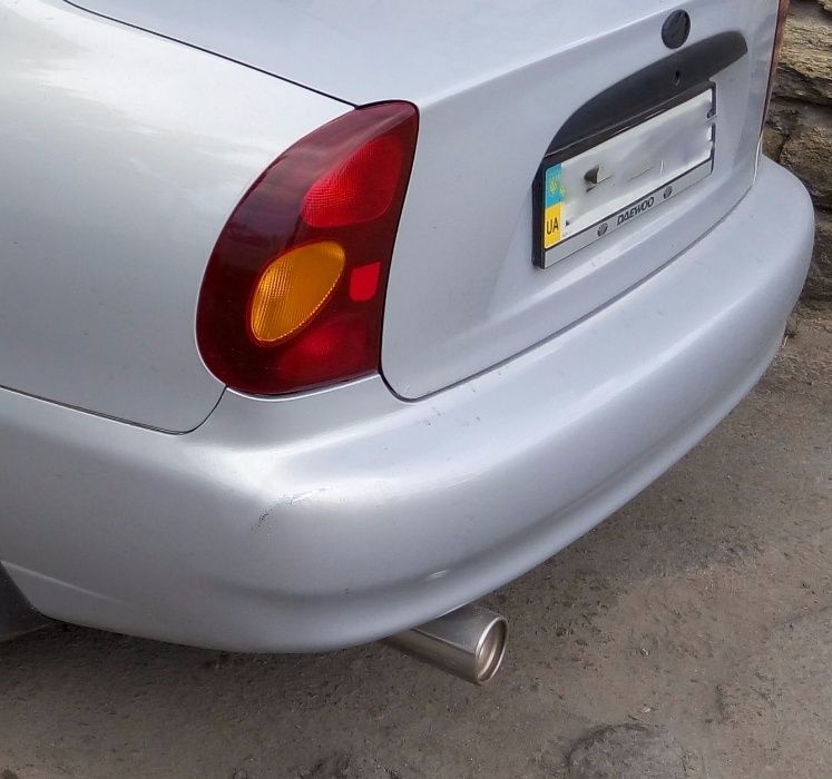 Глушитель Ланос, прямоток Ланос