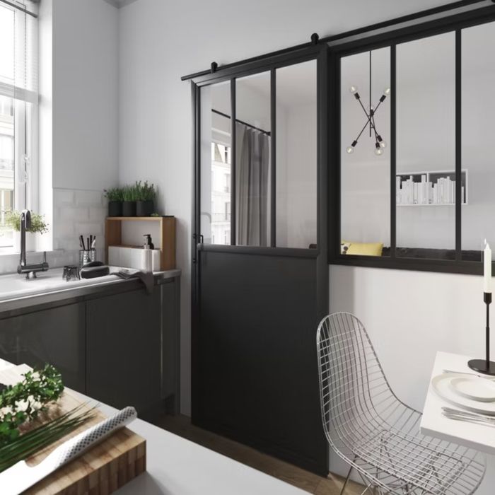 Drzwi Loft Industrialne Przesuwne Nowe 2040mmx830mm GoodHome nowe Good Home 3 sztuki