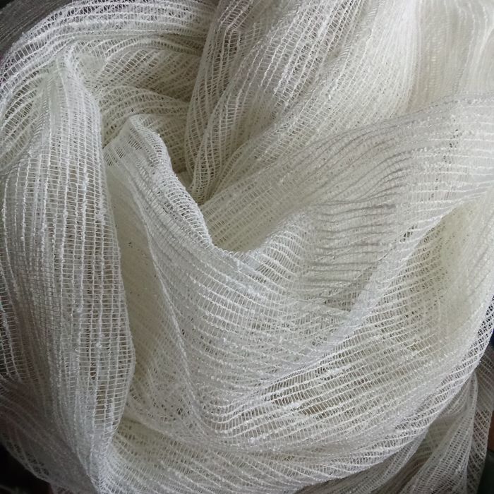 Тюль сітка готових 4,5 м в зборці, висота 1,75 м