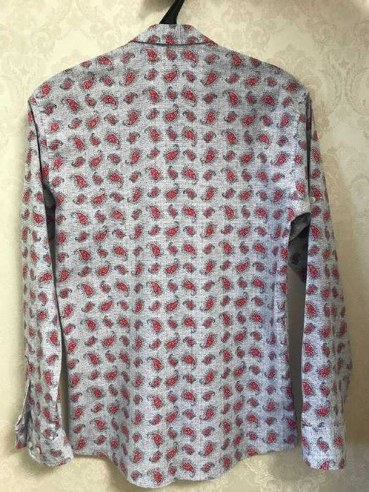 Рубашка в рисунок, хлопок