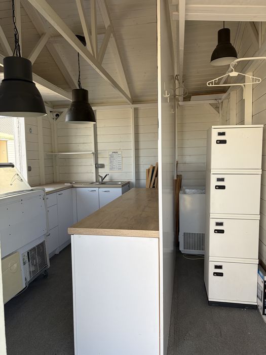 Drewniana Budka gastronomiczna z zapleczem | Lodziarnia | Kiosk | Pawilon handlowy - Widok 3