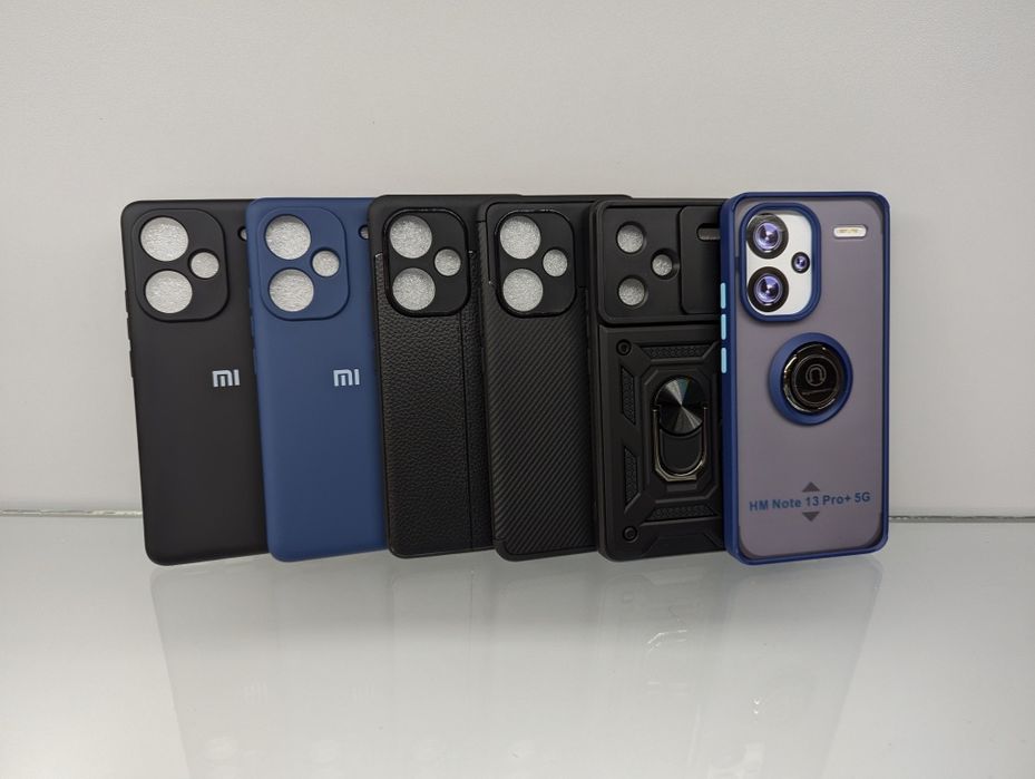 Xiaomi Redmi Note 13 Pro + Plus 5G Противоударный чехол с подставкой