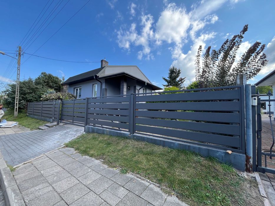 ogrodzenie palisadowe lamele poziome pionowe palisada Producent