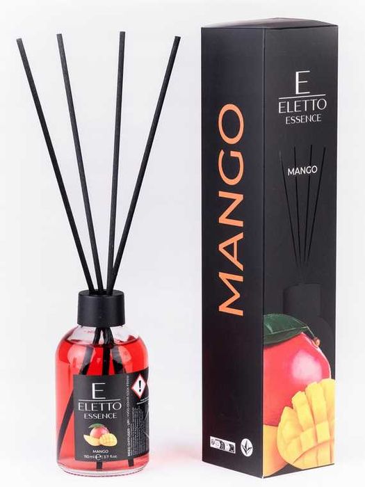 Eletto Patyczki Zapachowe Mango 110 ml – Dyfuzor do Domu