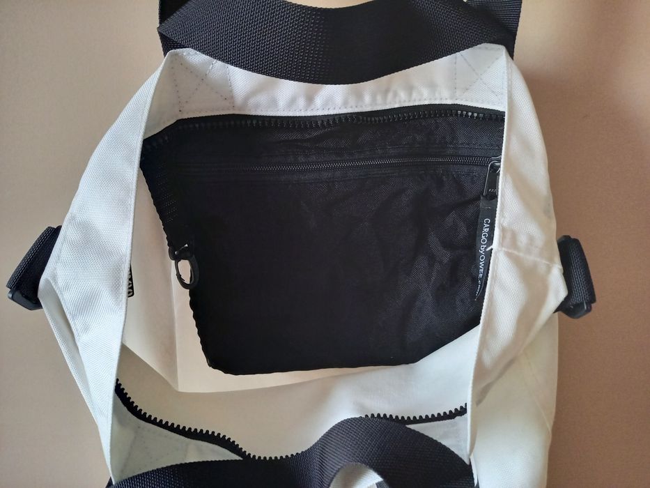 Torba Cargo by owee biała torebka z cordury wodoodporna rozm. M medium