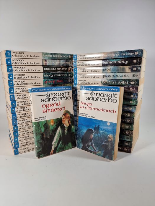 Saga o Ludziach Lodu 1-35 / bez tomu 25 / Margit Sandemo