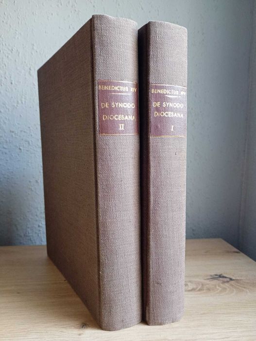 Starodruk 1767 2/2 O Synodzie Diecezjalnym Ksiąg Trzynaście - Rzym - Benedykt XIV