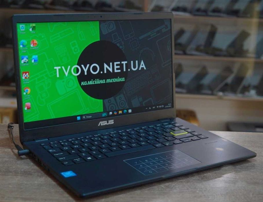 ГАРАНТІЯ Asus (FullHD IPS/Pentium N5030/RAM 8гб LPDDR4/SSD 256гб)TVOYO