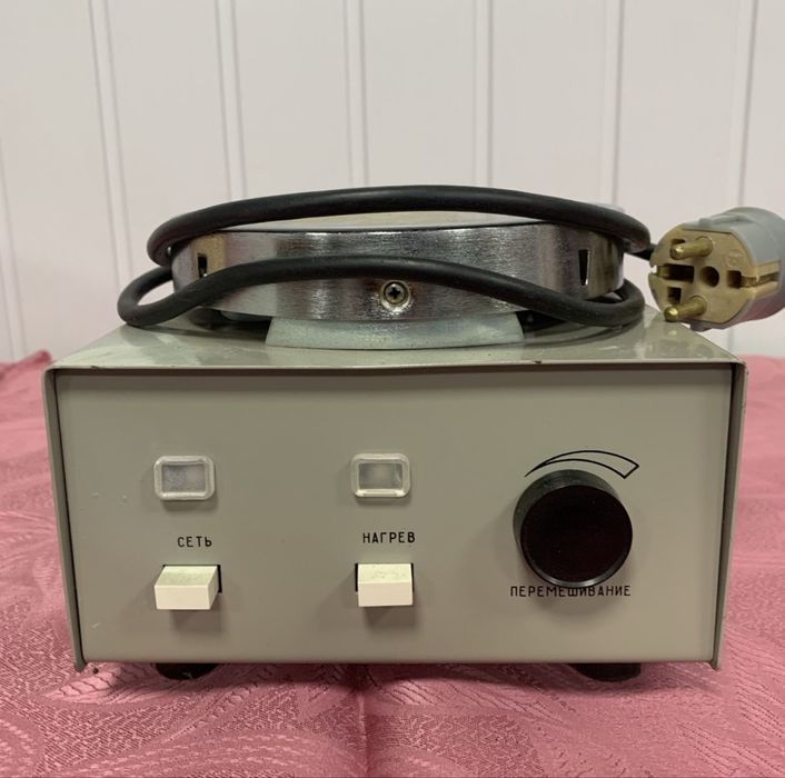 Магнітна мішалка  ММ-5 з підігрівом (лабораторна) нова.