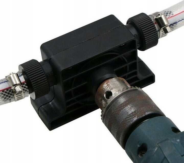 Pompka na WIERTARKĘ WKRĘTARKĘ POMPA do WODY i Płynów Cieczy Wydajna