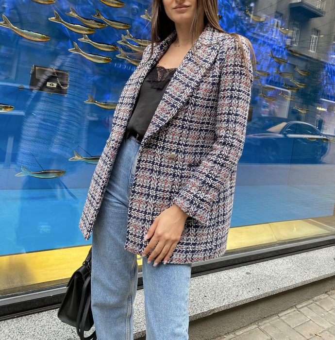 Піджак, Жакет Zara теплий щільний