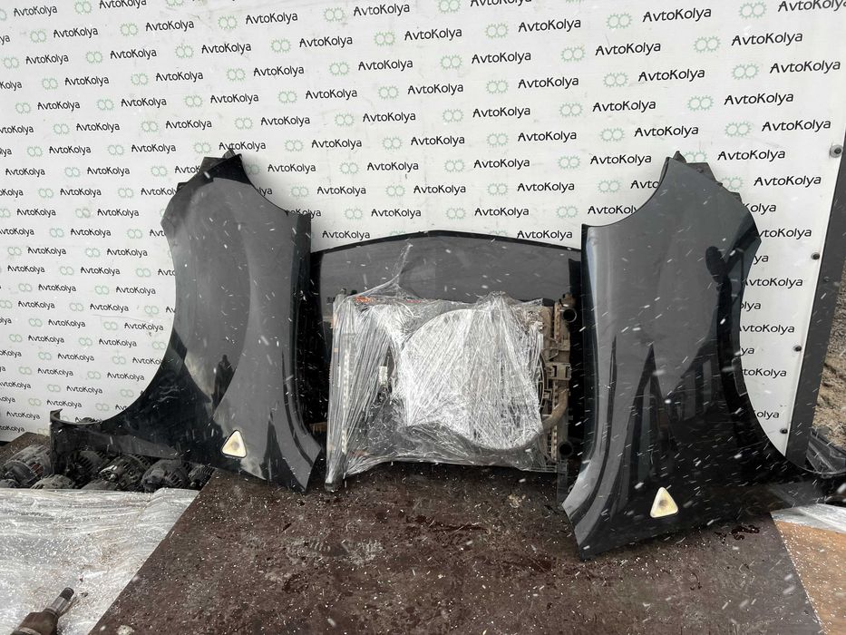 Renault Kangoo 08-16 Капот бампер Фара радіатор Рено Канго Комплект