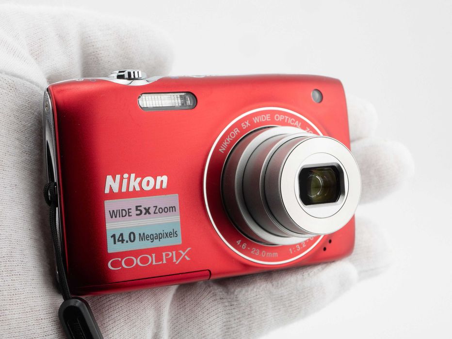 Nikon Coolpix S3100 | NOWA BATERIA + KARTA | Cyfrówka | Digicam | CCD | Y2K | Aparat Cyfrowy